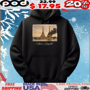 Never Baguette Eiffel T Shirt