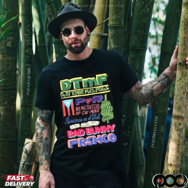 DTmF Residencia Tour Bad Bunny Frshco Graphic T Shirt