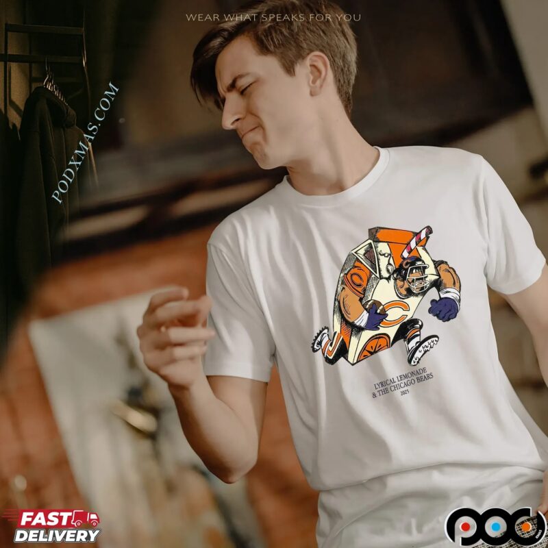 Lyrical Lemonade x Chicago Bears Juiceman 2025 T SHirt