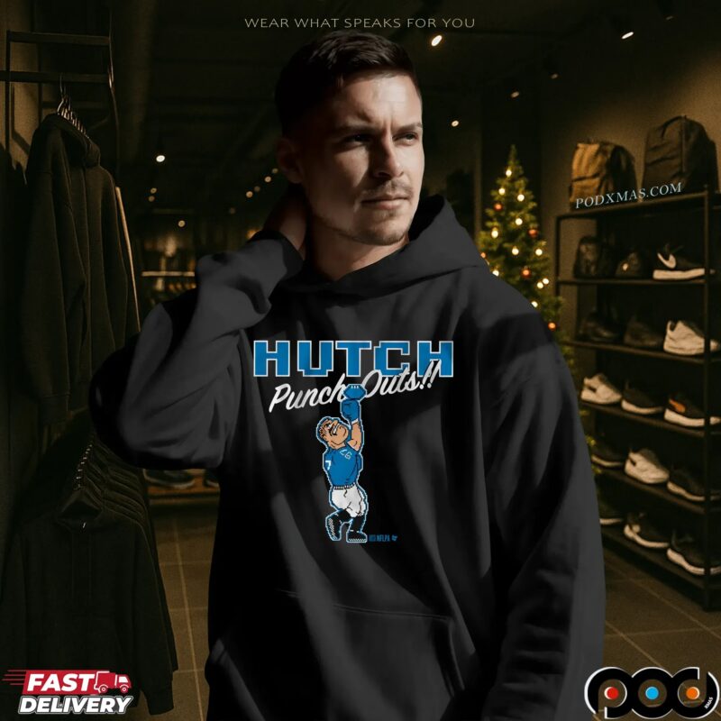 Aidan Hutchinson Punch-Outs 8-Bit Pixel T Shirt