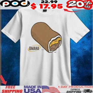 Omaha Storm Chasers Cheese Runza Sandwich T Shirt