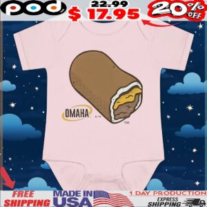Omaha Storm Chasers Cheese Runza Sandwich T Shirt