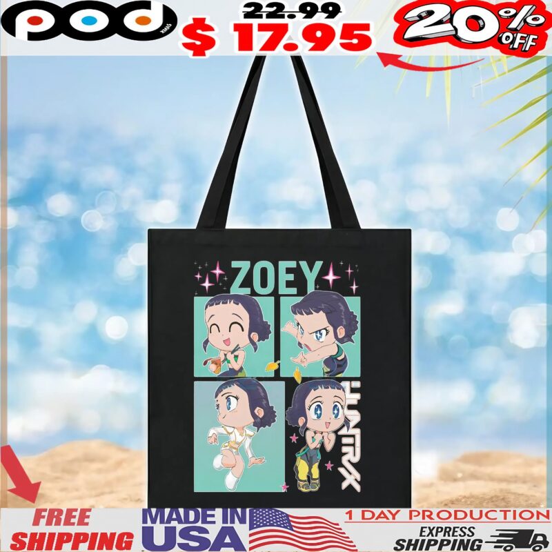 Kpop Demon Hunters Zoey Huntrix Chibi T Shirt Kpop Demon Hunters Zoey Huntrix Chibi T Shirt