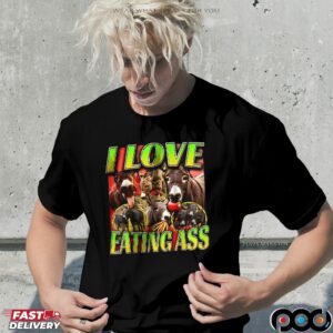 Donkey I Love Eating Ass 90s Bootleg T Shirt