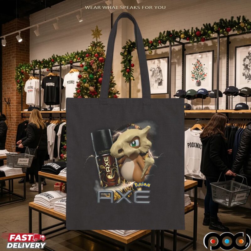 Cubone Pokémon Axe Body Spray Pop Culture Retro Gamer Parody T Shirt