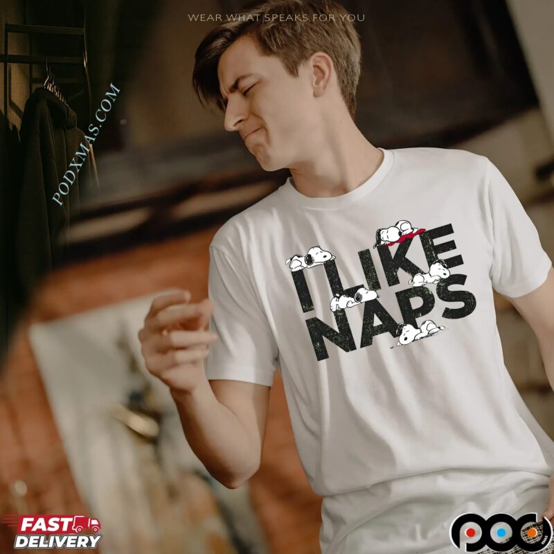 Snoopy The Peanuts I Like Naps T Shirt