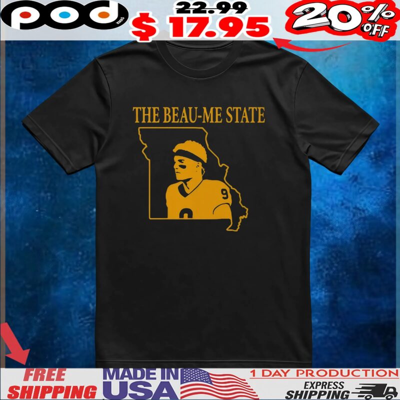 The Beau-me State Map T Shirt