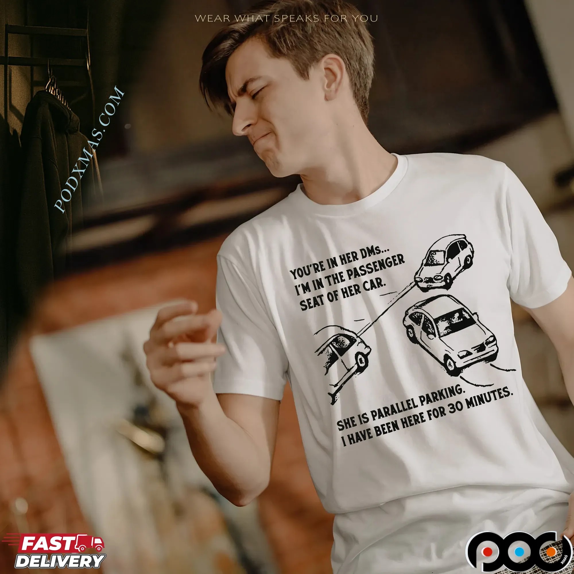 Parallel Parking Meme Car Driving Humor Meme T Shirt