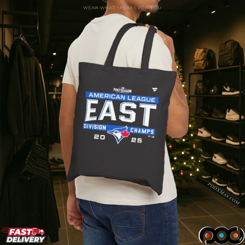 Toronto Blue Jays MLB 2025 AL East Division Title Postseason Locker Room Team T Shirt