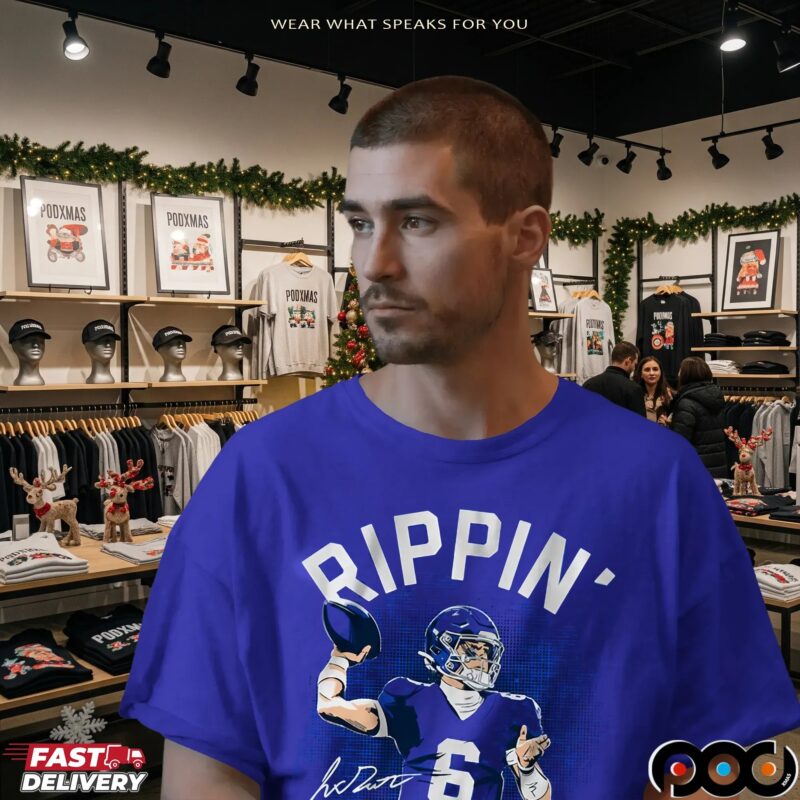 Jaxson Dart Rippin' Darts Signature T Shirt