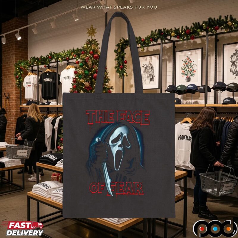 Ghost Face The Face Of Fear Spooky Season Halloween T Shirt