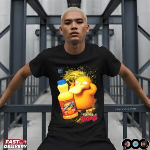 Psyduck Pokémon Snap SunnyD Gamer Mashup T Shirt