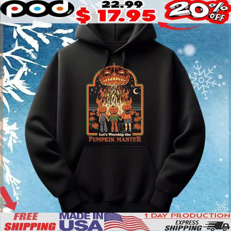 Let_s Worship The Pumpkin Master Halloween T Shirt