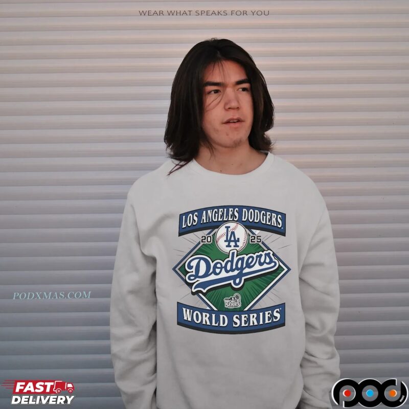 Los Angeles Dodgers 2025 World Series Champions Logo T Shirt Los Angeles Dodgers 2025 World Series Champions Logo T Shirt