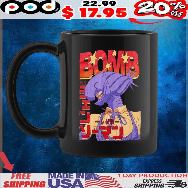 Chainsaw Man The Movie Reze Arc Bomb Devil Jumbo Print T Shirt