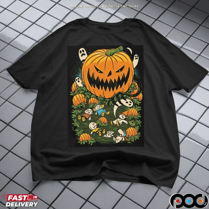 Great Pumpkin Massacre Halloween Spooky Holiday T Shirt