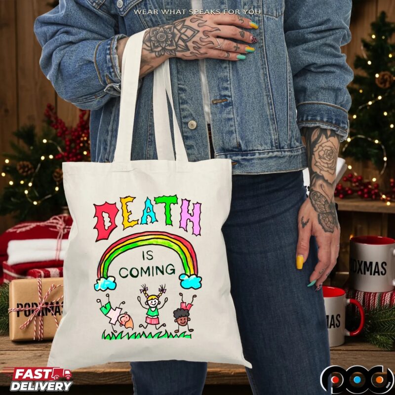 Rainbow Kids Death Is Coming T Shirt
