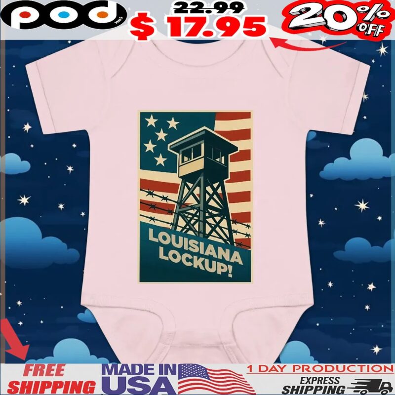 Louisiana Lockup MAGA t shirt