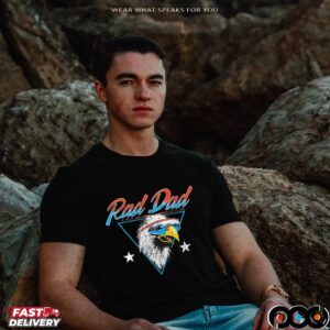 Rad Dad Eagle Vintage T Shirt