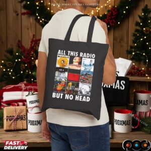 Radiohead All This Radio But No Head Collage T Shirt