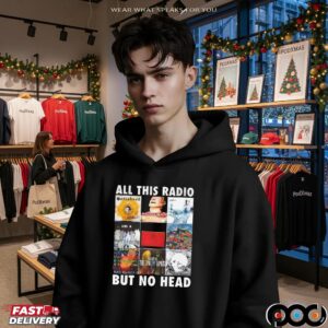 Radiohead All This Radio But No Head Collage T Shirt