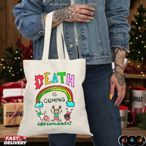 Rainbow Kids Death Is Coming T Shirt