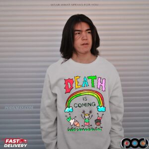 Rainbow Kids Death Is Coming T Shirt