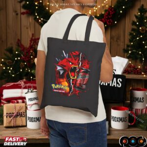 Red Gyarados Pokémon Mountain Dew Retro Code Red Soda and Trading Card Game Mashup T Shirt