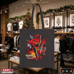 Red Gyarados Pokémon Mountain Dew Retro Code Red Soda and Trading Card Game Mashup T Shirt