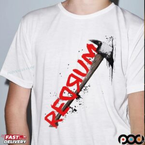 Redrum Axe Halloween T Shirt