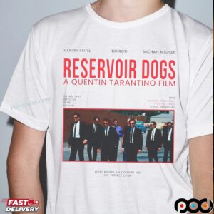 Reservoir Dogs A Quentin Tarantino Film Poster Style T Shirt