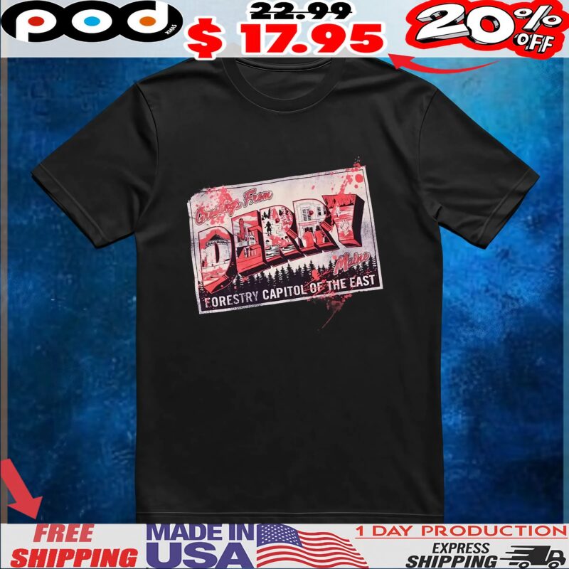 IT Welcome To Derry Sign Horror T Shirt