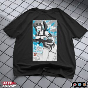 RubixRaptor Beach Episode Sexy Anime T Shirt