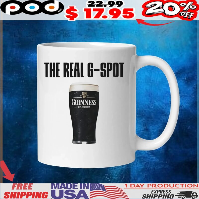 The Real G Spot Guinness Draught Beer T Shirt