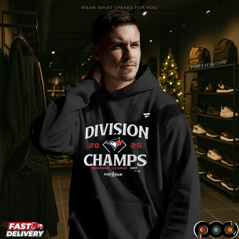 Toronto Blue Jays 2025 American League East Division Champions T Shirt