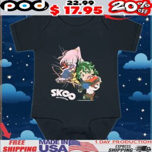 SK8 The Infinity Joe and Cherry Blossom Chibi Duo T Shirt