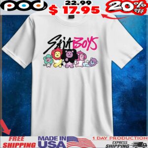 Saja Boys Lion Mascots KPop Demon Hunters T Shirt