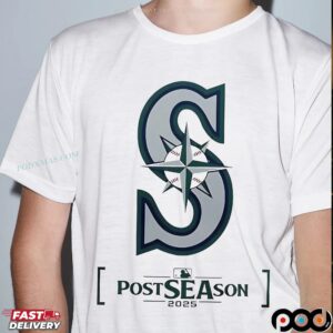 Seattle Mariners 2025 MLB Postseason T Shirt