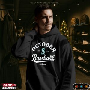 Seattle Mariners October Baseball 2025 MLB Postseason 2025 T Shirt