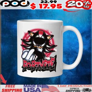 Shadow The Hedgehog Fortnite Middle Finger T Shirt