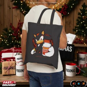 Shadow the Hedgehog Holding Tylenol Come and Take It Sonic Mashup T Shirt