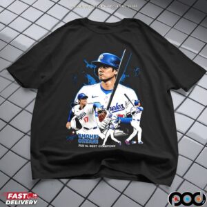 Shohei Ohtani 2025 NL West Champions Vintage Bootleg T Shirt