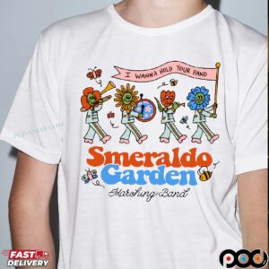 Smeraldo Garden Marching Band I Wanna Hold Your Hand T Shirt