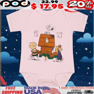 Snoopy Charlie Brown Peanuts Halloween T Shirt