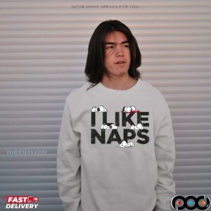 Snoopy The Peanuts I Like Naps T Shirt
