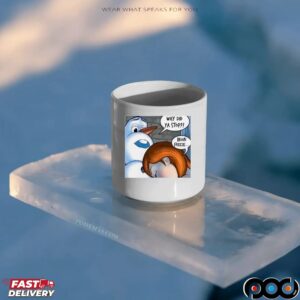 Snowman Why Did Ya Stop Brain Freeze Christmas T Shirt