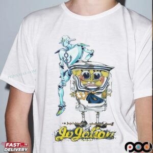 Spongebob Jojolion Jojo's Bizarre Adventure Part 8 T Shirt