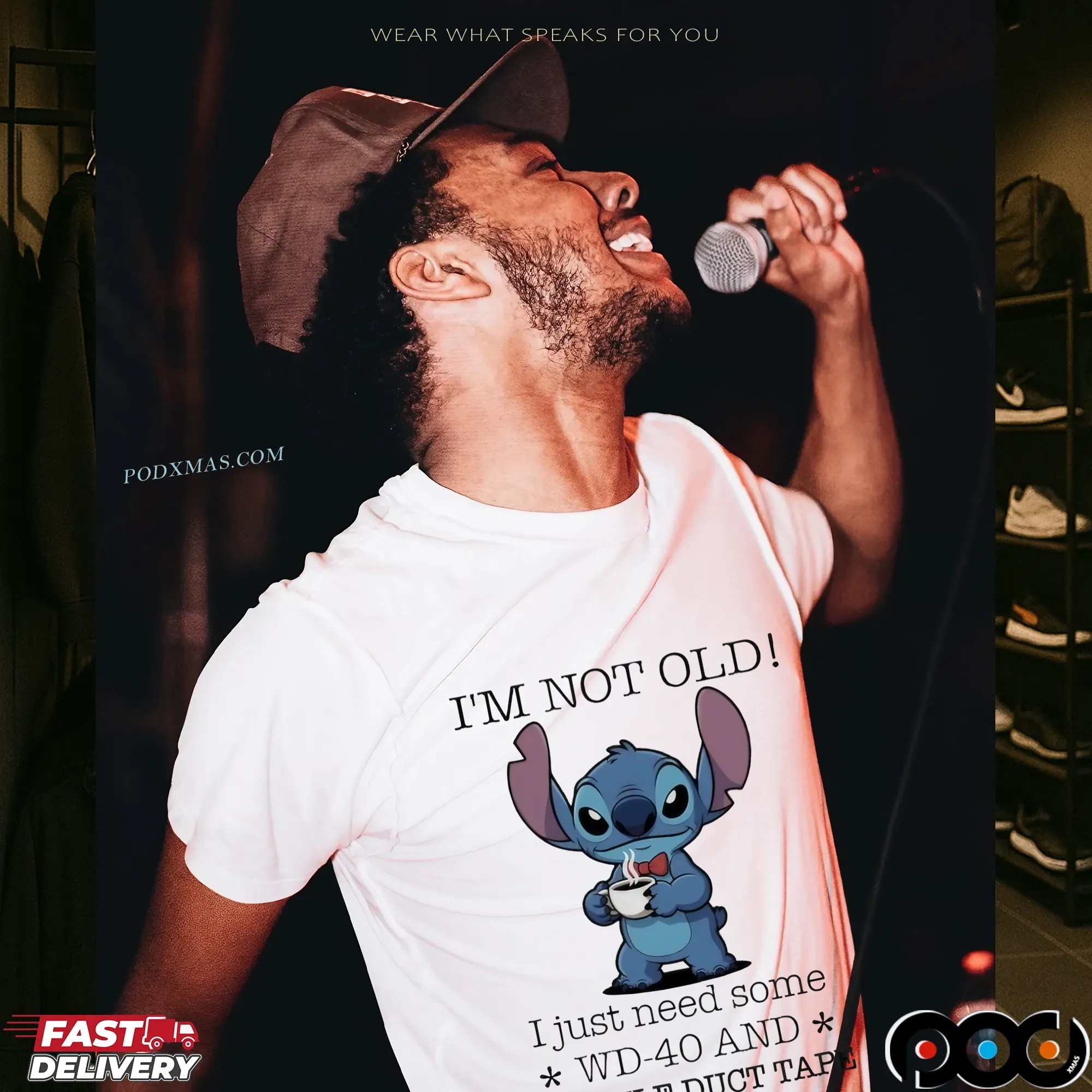 Stitch Coffee I’m Not Old I Just Need Some Wd 40 And A Little Duct Tape Meme T Shirt Stitch Coffee I’m Not Old I Just Need Some Wd 40 And A Little Duct Tape Meme T Shirt