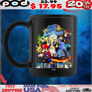 Super Mario Sunshine Super Mario 3D All-Stars T Shirt