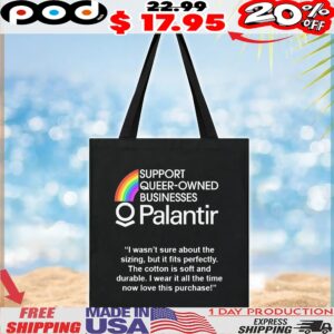 Support Queer-owned Businesses Palantir I Wasn't Sure About The Sizing, But It Fits Perfectly The Cotton Is Soft And Durable I Wear It All The Time Now Love This Purchase T Shirt